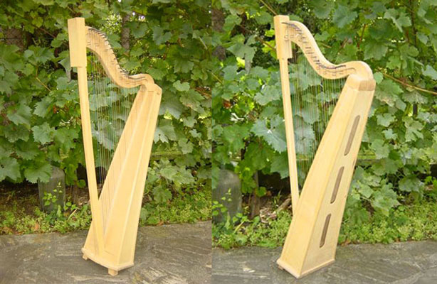 Hakenharfe von Christine Spirk, 1987 
